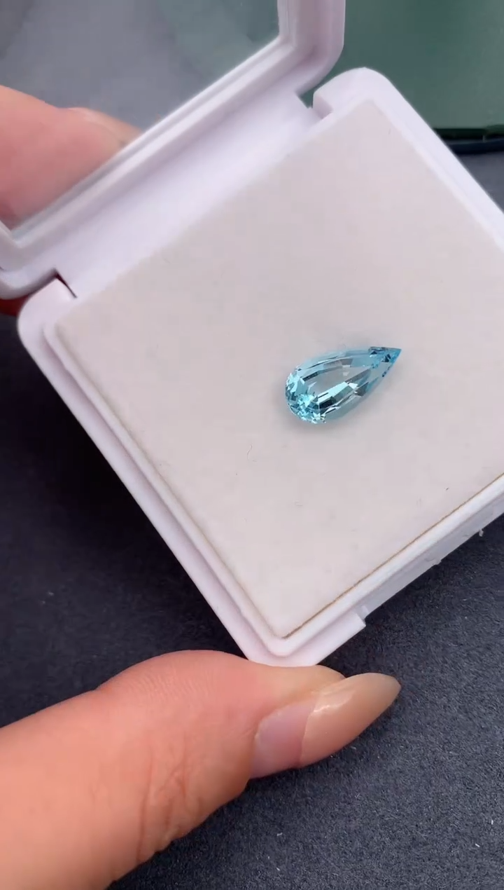 【闪购商品】海蓝宝石裸石未镶嵌3ct海蓝宝