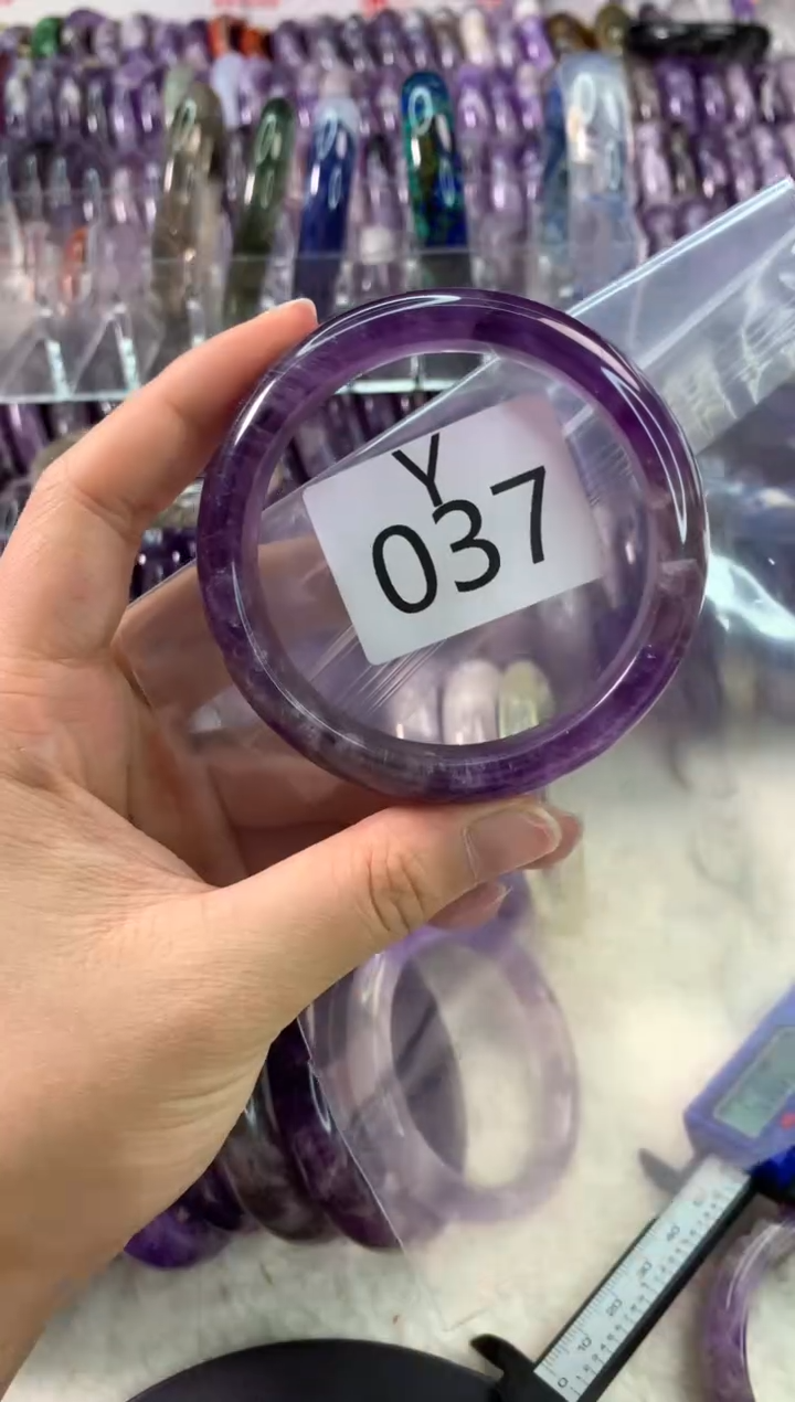 【闪购商品】水晶水晶手镯Y未镶嵌037-58