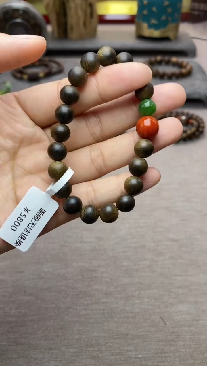 【闪购商品】沉香手串黄棋楠沉水08老料＋配饰设计