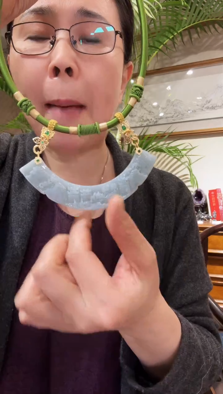 【闪购商品】翡翠颈饰未镶嵌国风