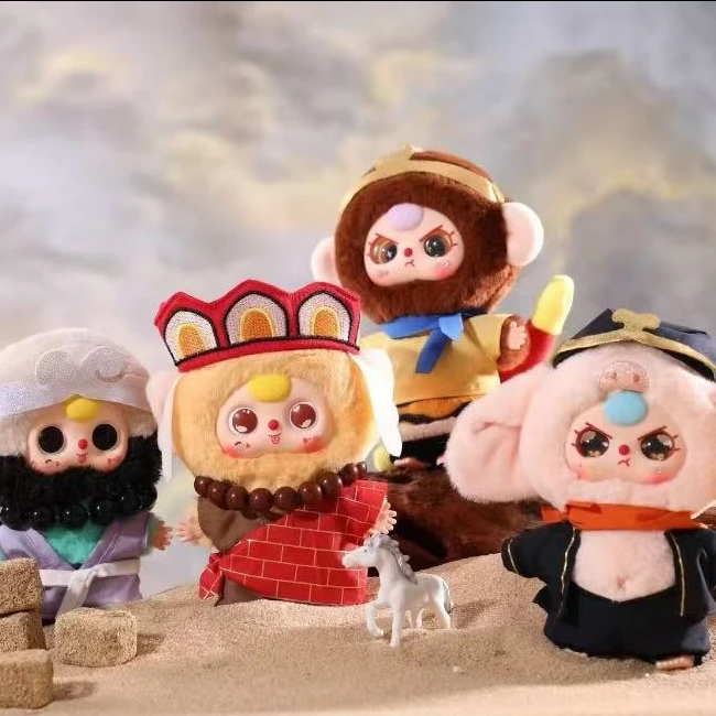 【许愿】娃三岁大闹天宫系列毛绒盲盒潮玩可爱公仔摆件