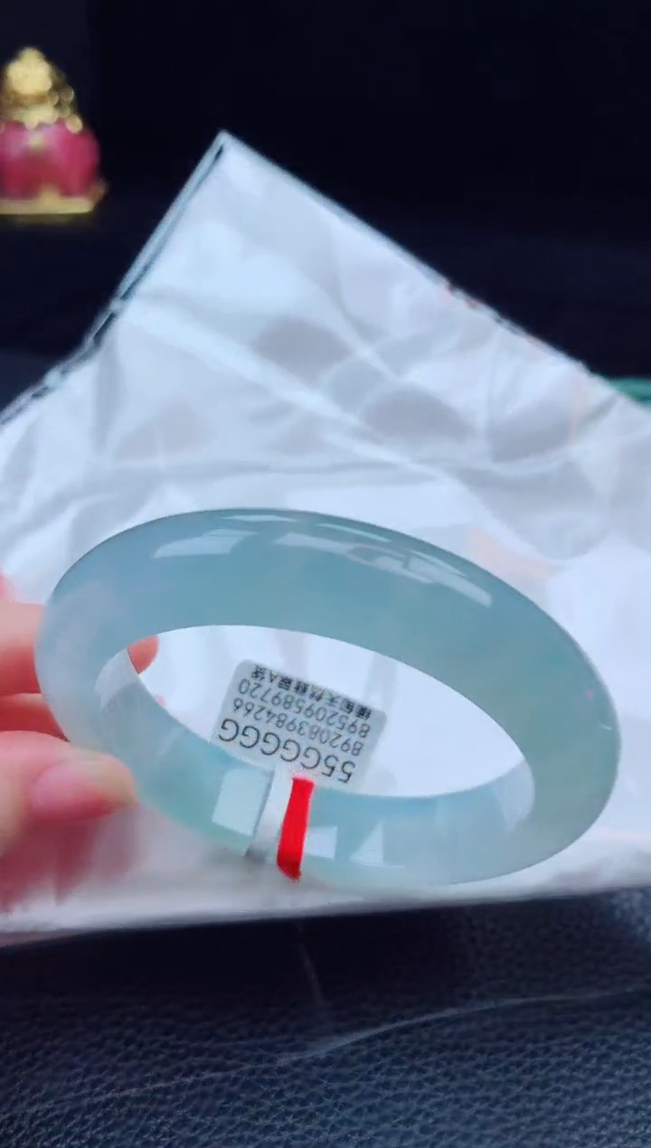 翡翠手镯未镶嵌缅甸天然翡翠A货手镯