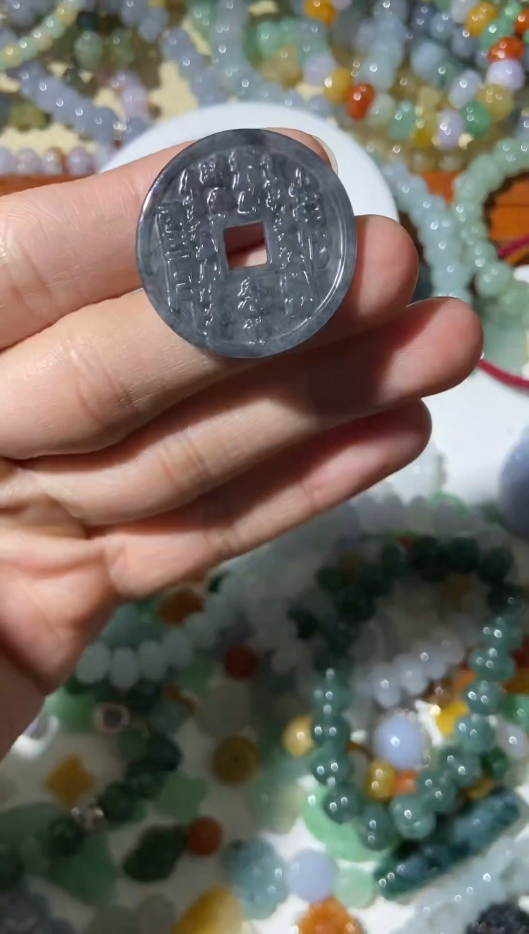 【闪购商品】翡翠颈饰未镶嵌【闪购商品】 天然翡翠