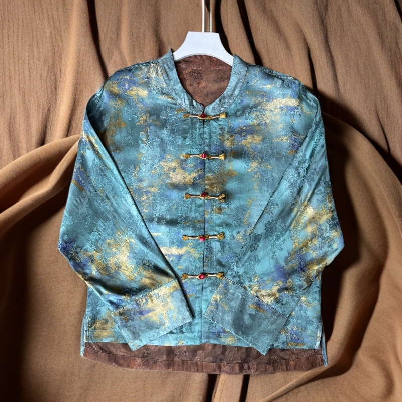 808【烟雨江南】新中式国风减龄显瘦百搭洋气高端时尚女外套