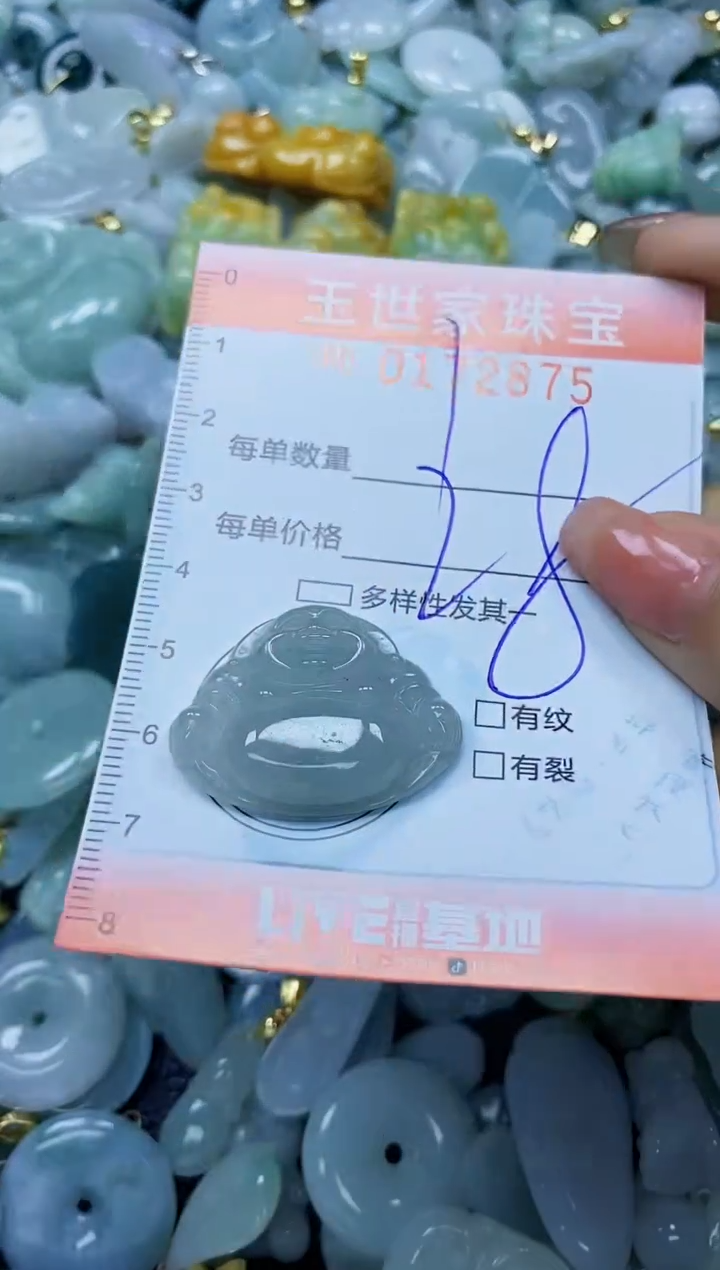 【闪购商品】翡翠颈饰未镶嵌闪购0172875