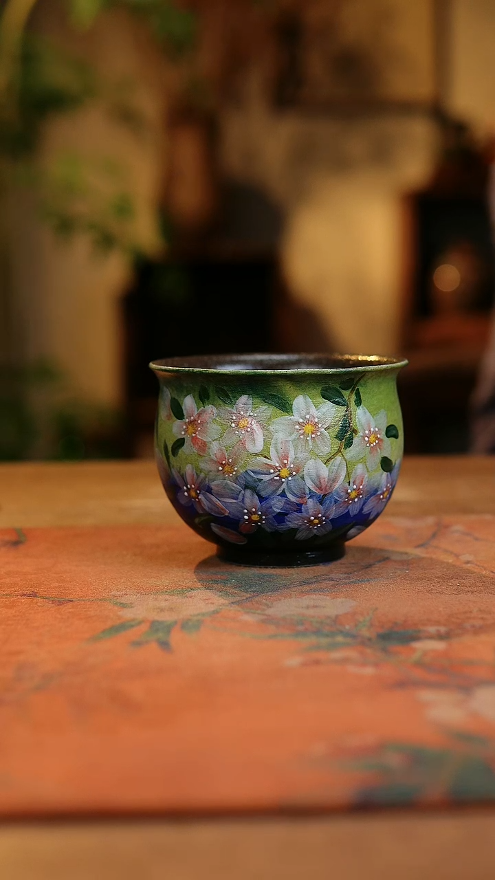 【闪购商品】瓷片1101景德镇手工手绘釉下彩高温瓷