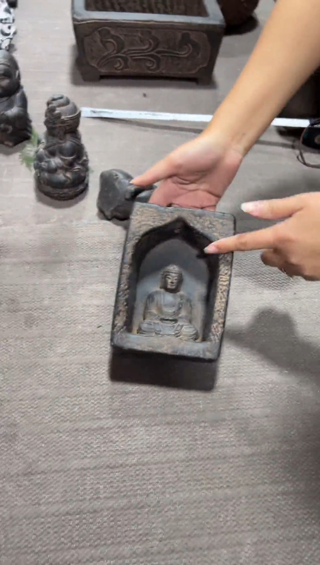 陶土【火山泥】佛龛