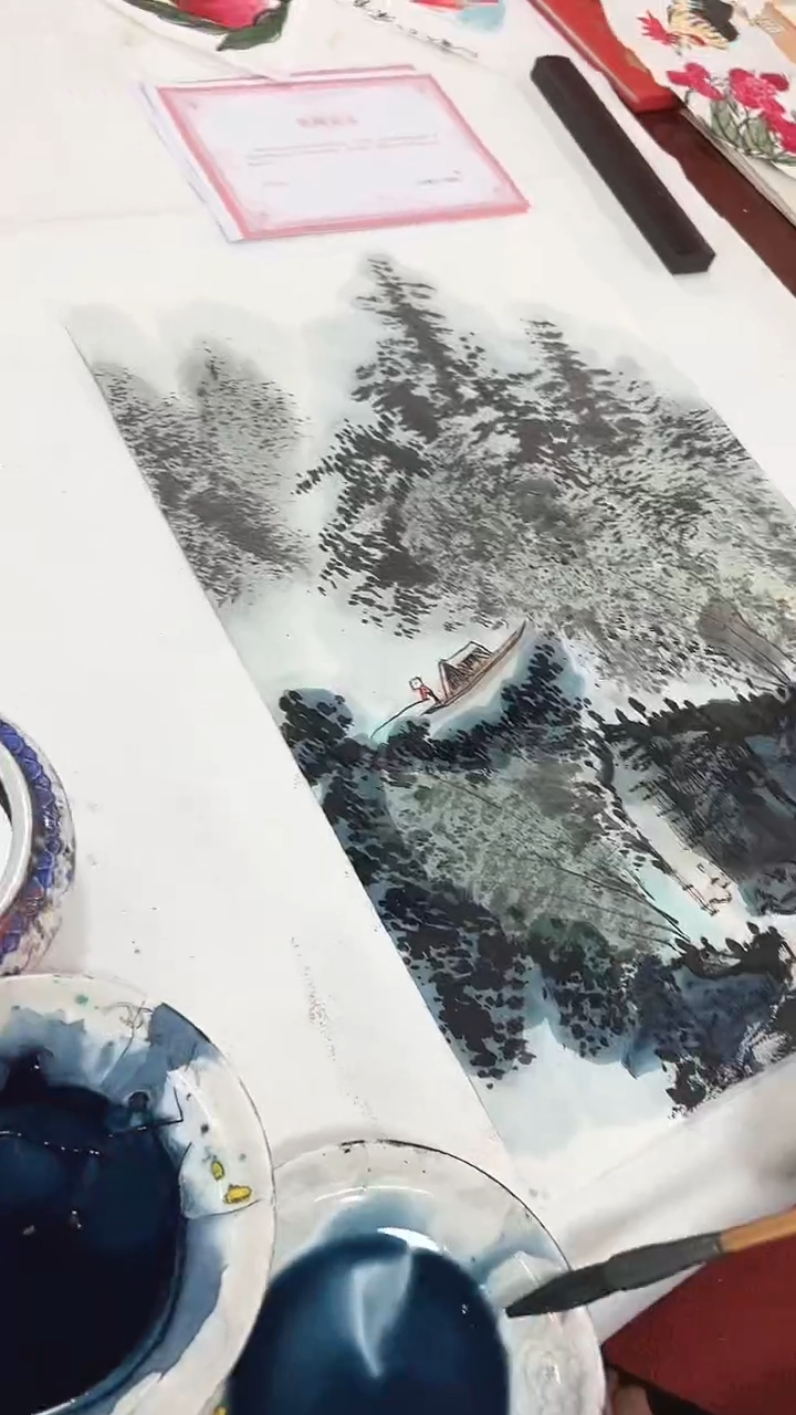 国画卢少波/国画/山水