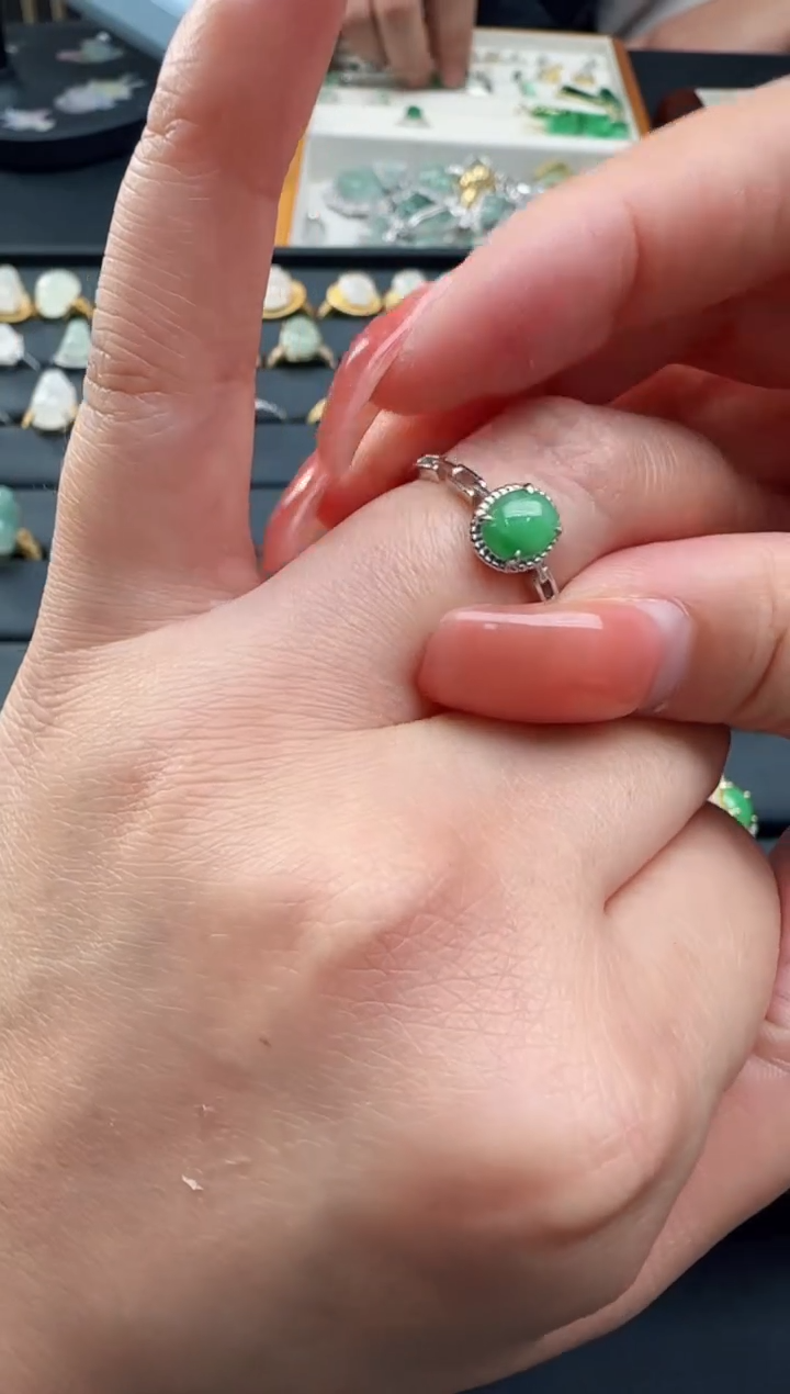 【闪购商品】翡翠颈饰银S925镶嵌TZG0118100