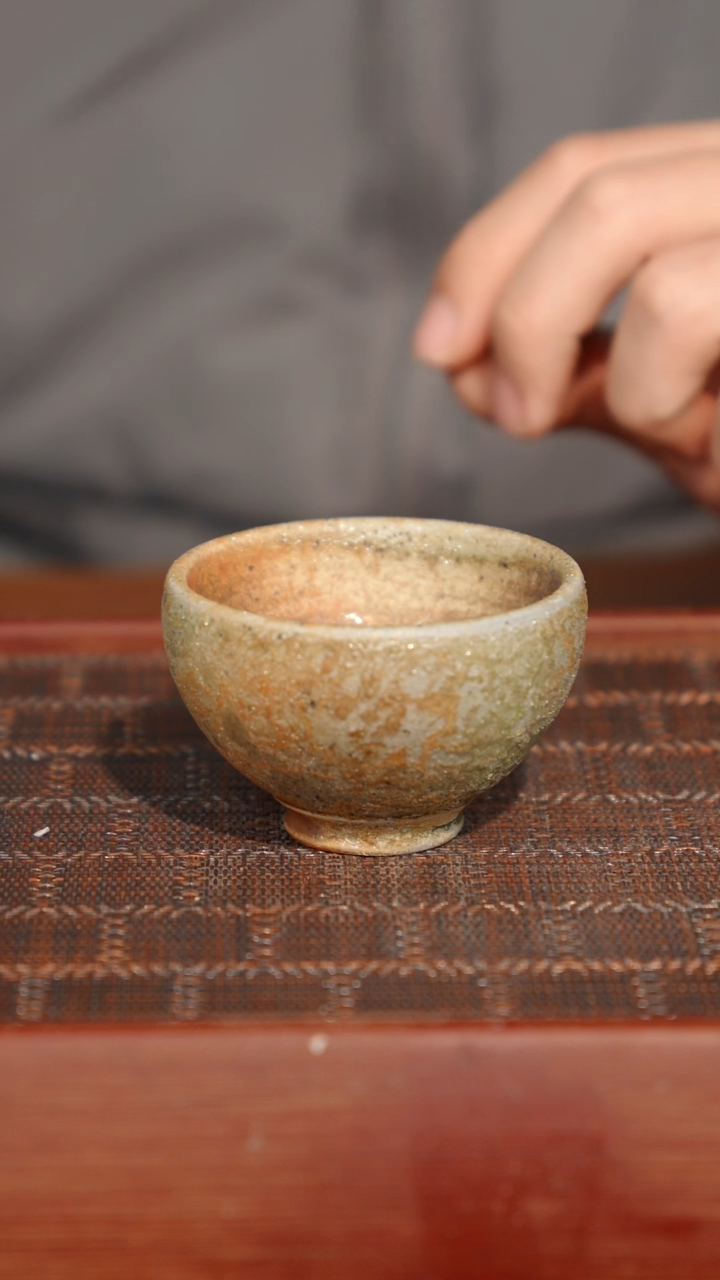 陶瓷奢瓷/瑞寅柴烧茶器（杯子）1021