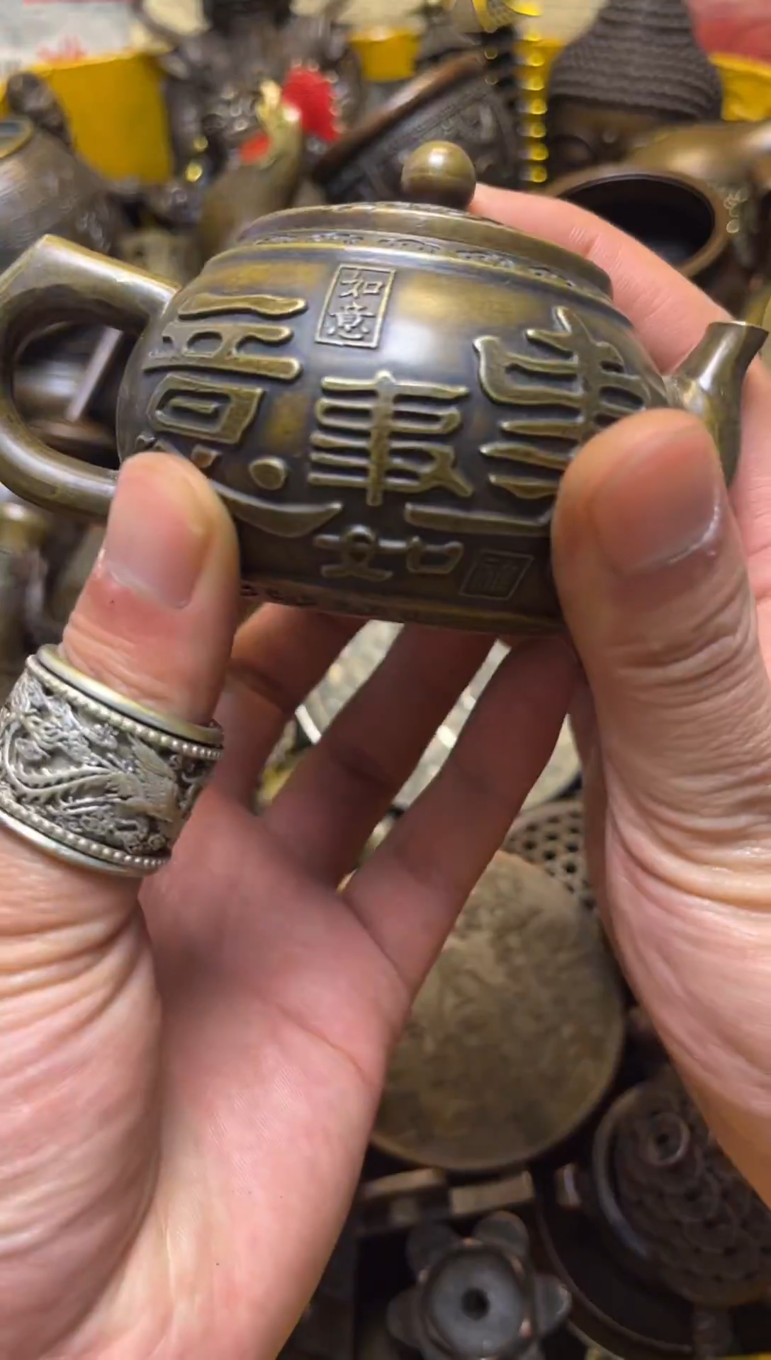 精美铜器，点击下单