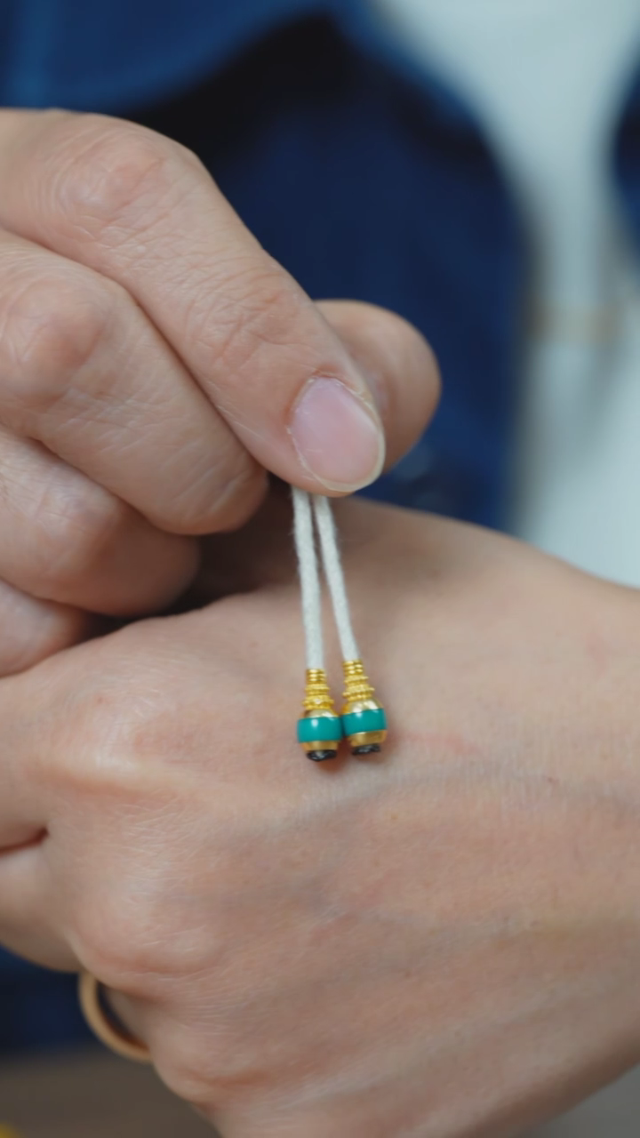 【闪购商品】绿松石弟子珠未镶嵌松石弟子珠