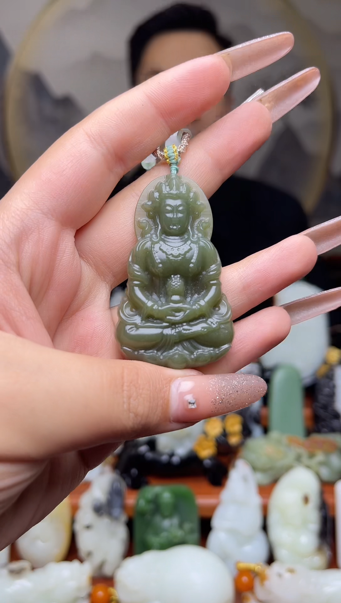 【闪购商品】和田玉吊坠未镶嵌10