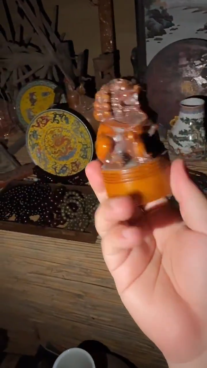 香榧木狮子印章1111