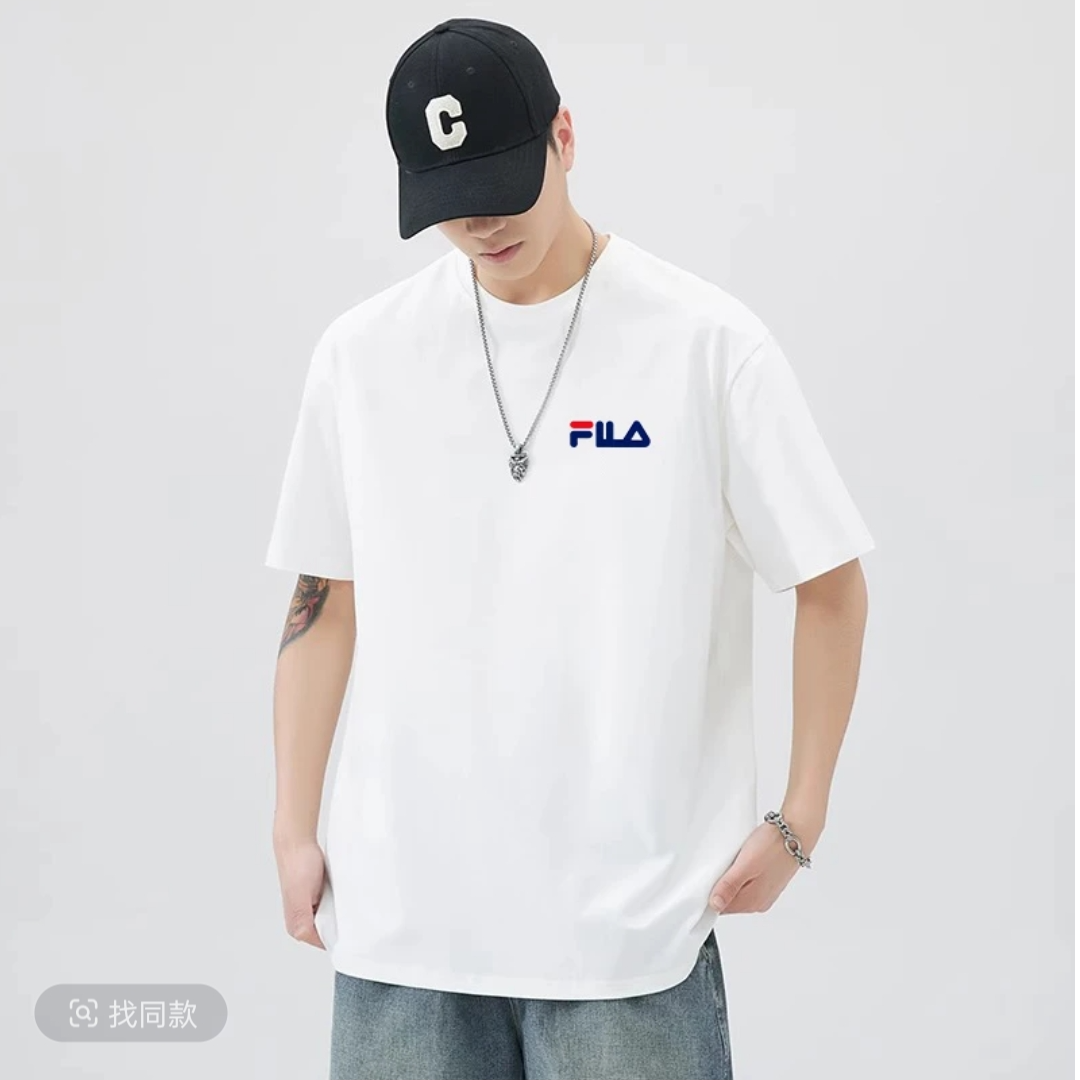 618活动-F乐小标【品牌撤柜】夏季新款纯棉短袖T恤男