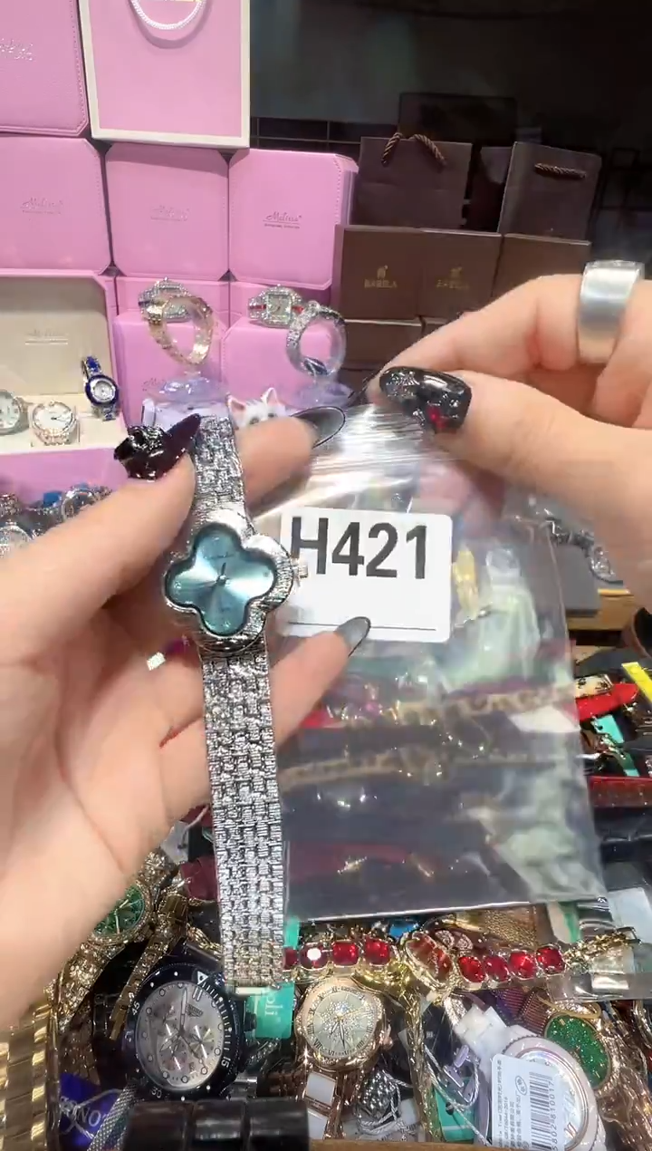 石英机芯不锈钢不锈钢直播定闪专用