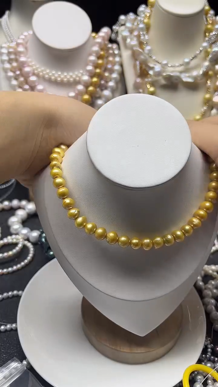 颈饰未镶嵌淡水珍珠多人