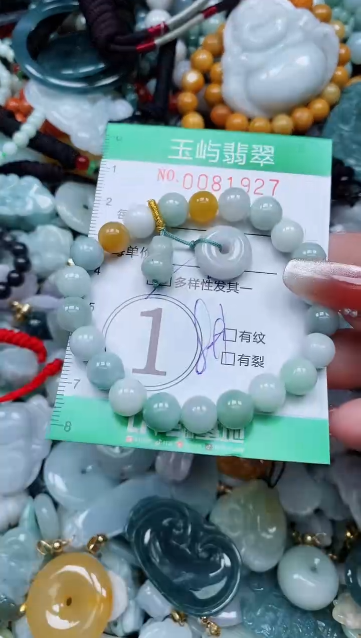 【闪购商品】翡翠颈饰未镶嵌闪购0081927多样性发其一