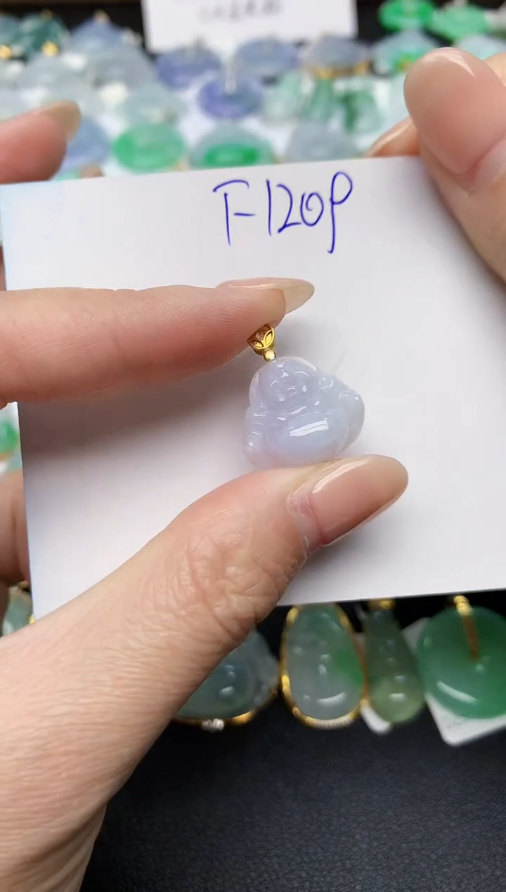 颈饰未镶嵌翡翠天然缅甸A货翡翠百元以上9元证书费自理