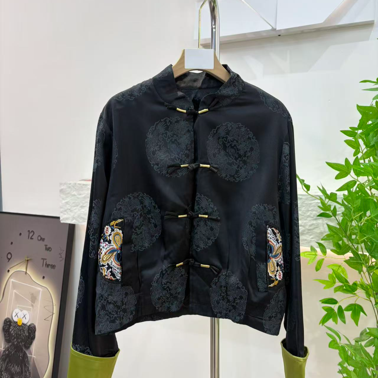 0772 新中式盘扣外套女春秋款高级设计感国风上衣a2-2