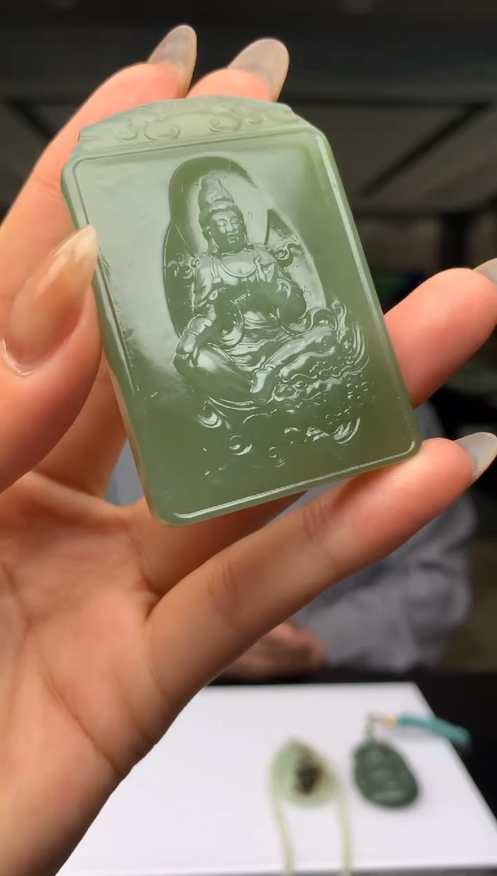 【闪购商品】定制和田玉Boss阳天然和田玉（拍一发一）