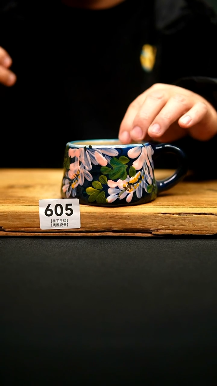 @@陶园瓷舍@@纯手工手绘@高温釉下彩