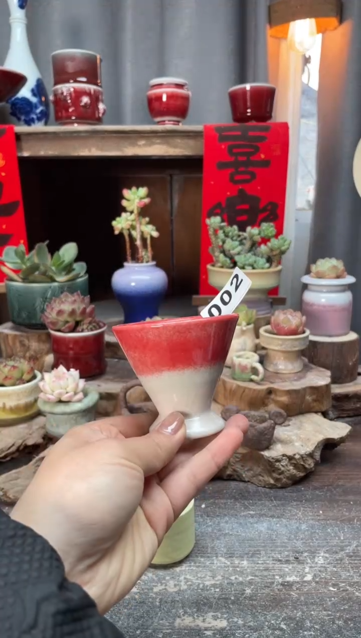 【闪购商品】摆件002微瑕知木小芳花盆