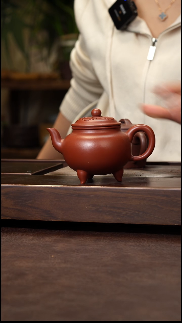 茶壶紫砂朱泥大彬如意180cc左右