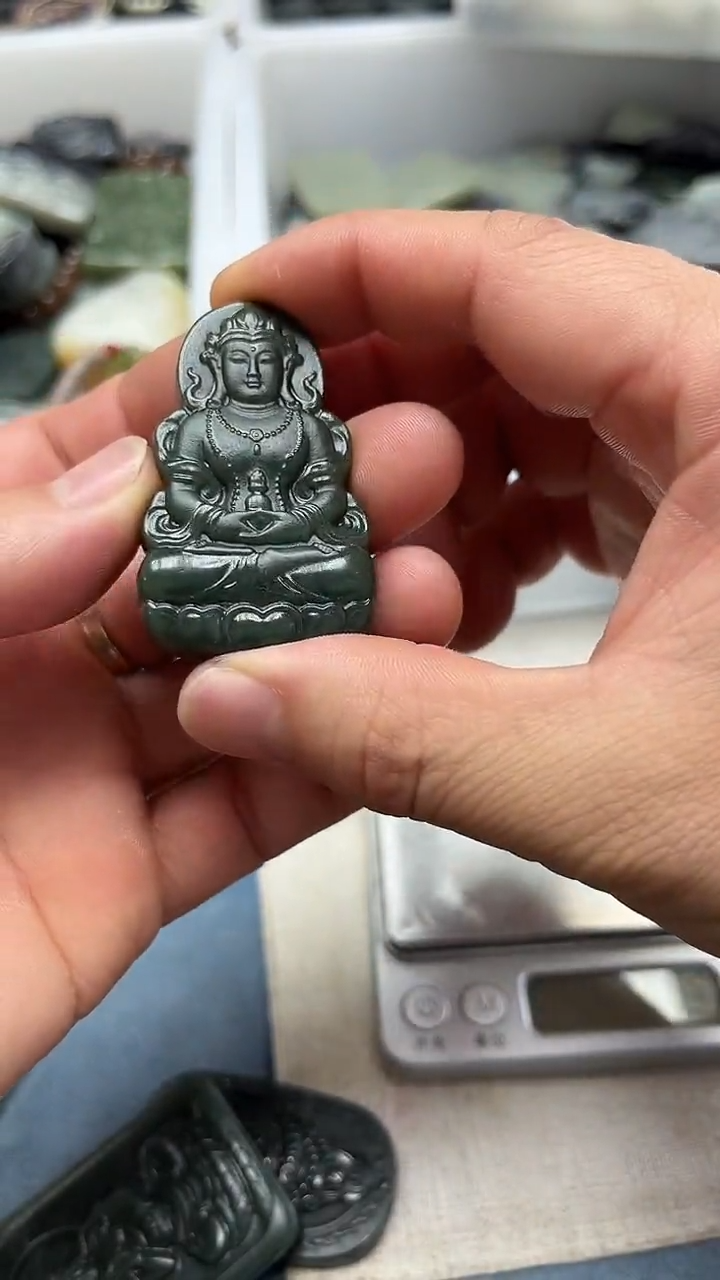 吊坠(不含链)未镶嵌和田玉1