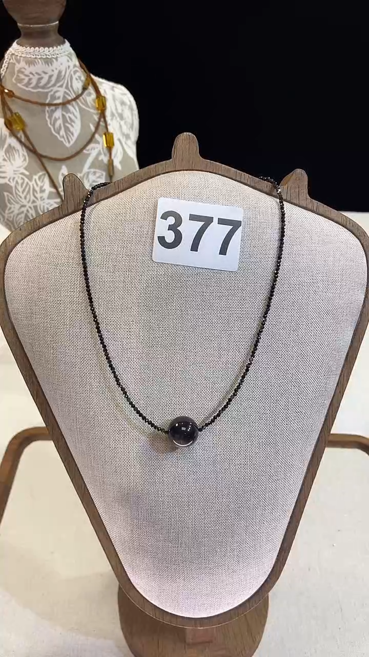 项链钛钢淡水珍珠377