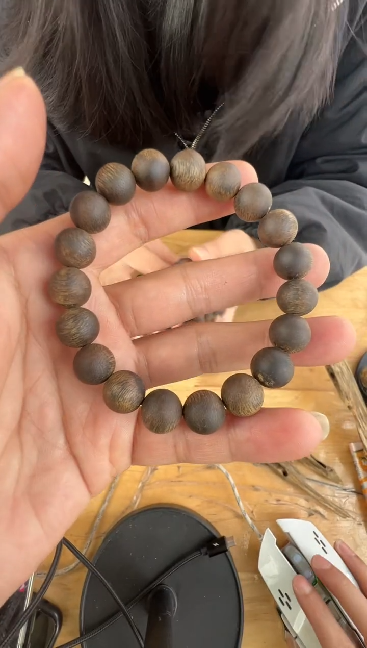 沉香沉香枕张勺子沉水1.0圆珠单圈12+多样性发一