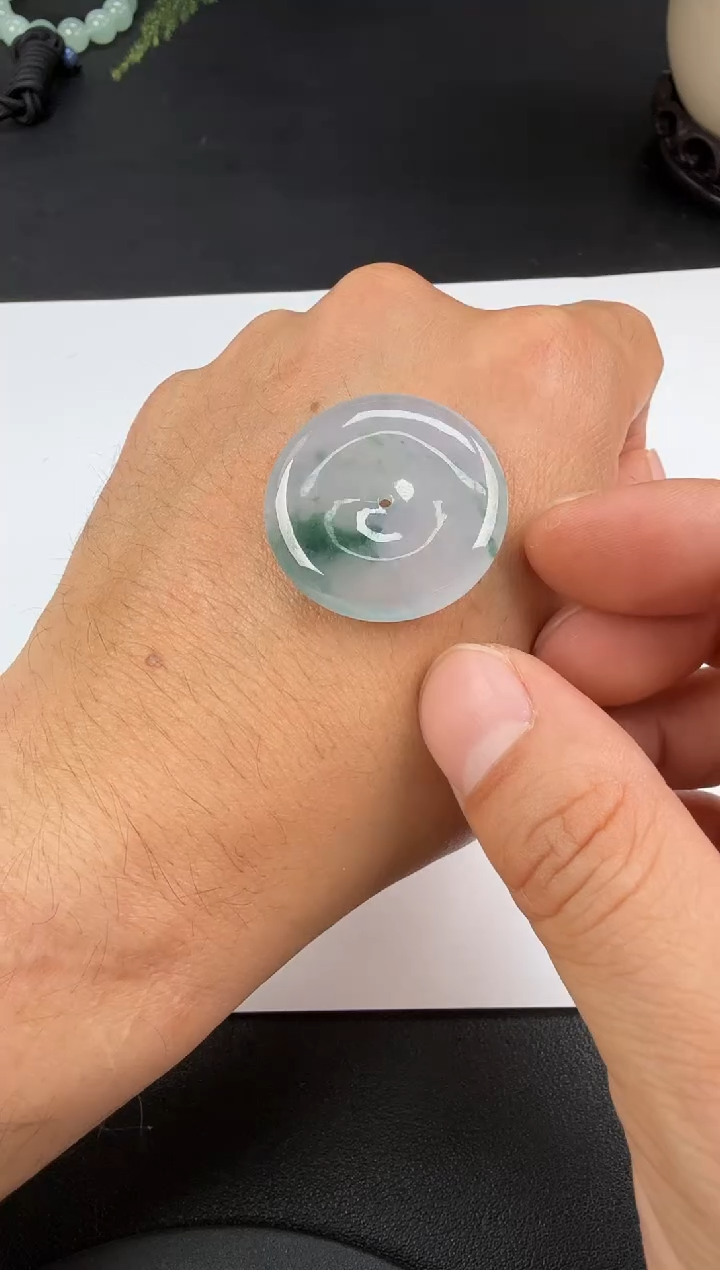 吊坠(不含链)未镶嵌翡翠翡翠饰品-229