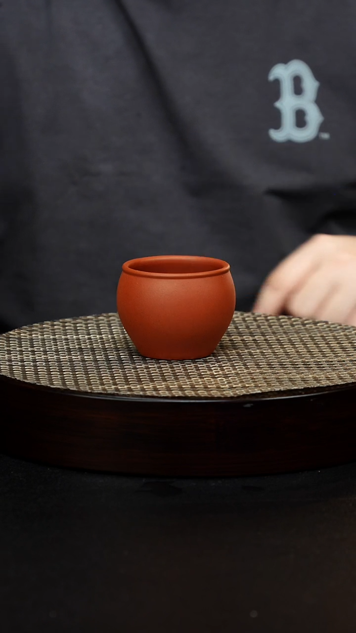 茶壶紫砂宜兴原矿纯手工紫砂 主人杯 红皮龙