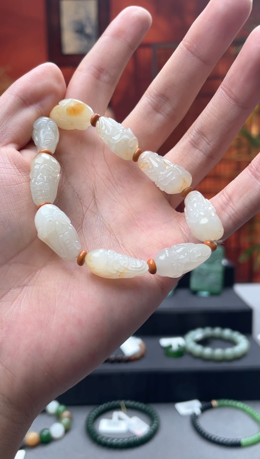 【闪购商品】和田玉颈饰未镶嵌0