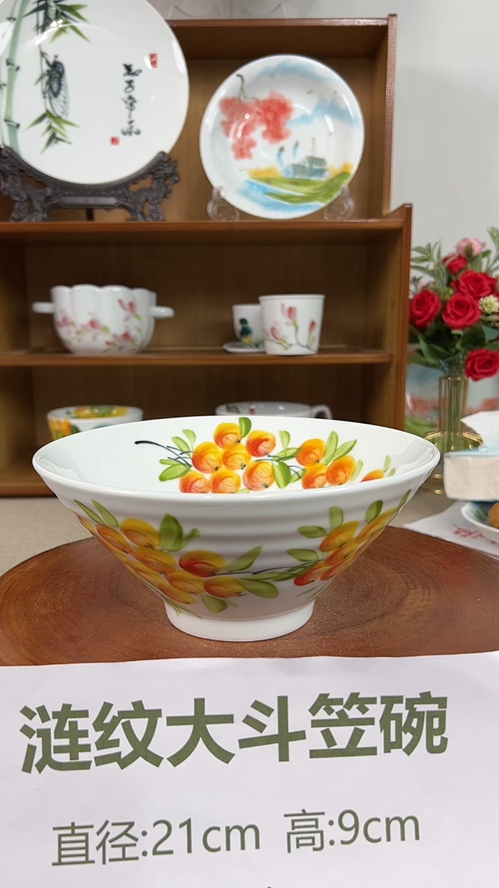 摆件景德镇手工手绘陶瓷