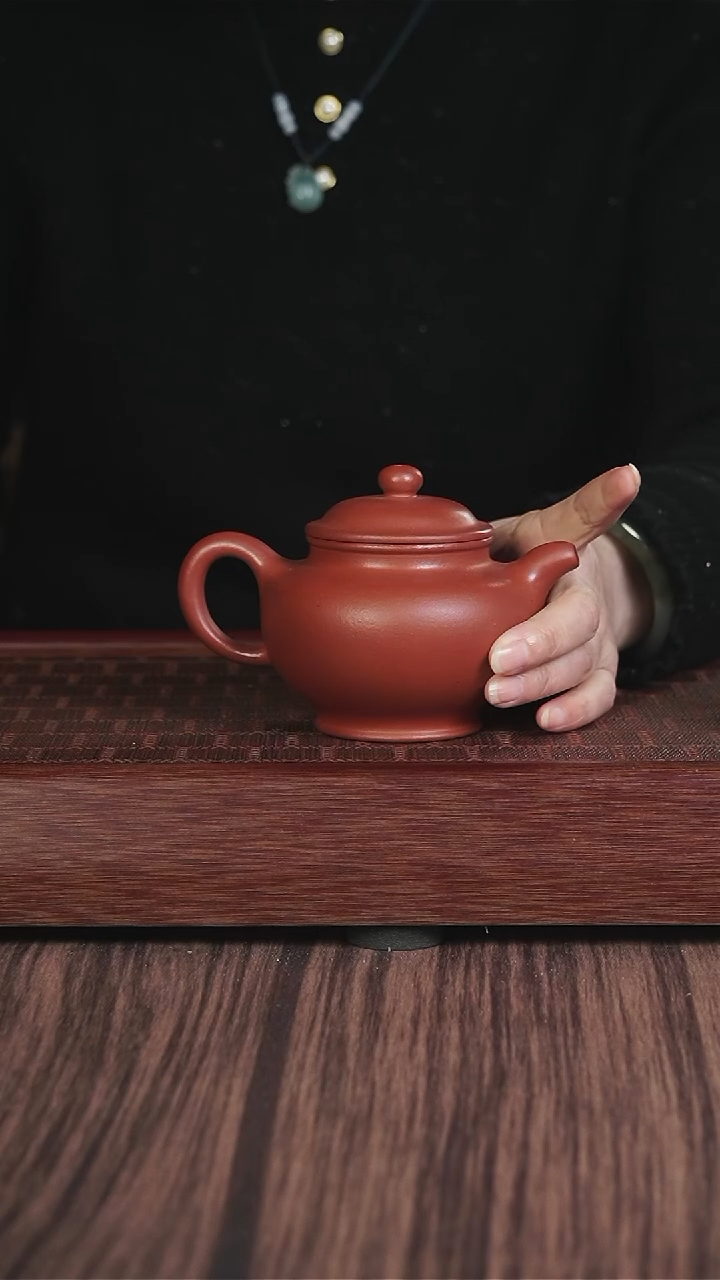 【闪购商品】紫砂茶壶龙山朱砂  掇只