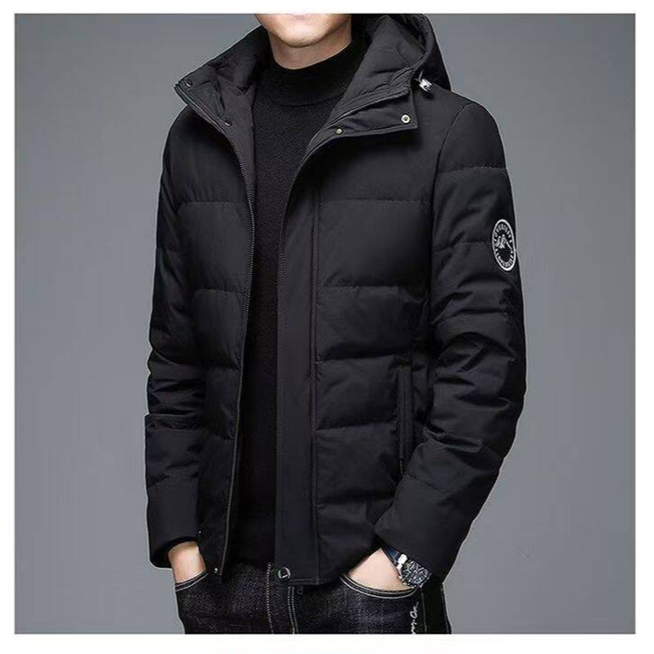 连帽羽戎服冬季免烫秋冬加厚休闲百搭保暖时尚羽服