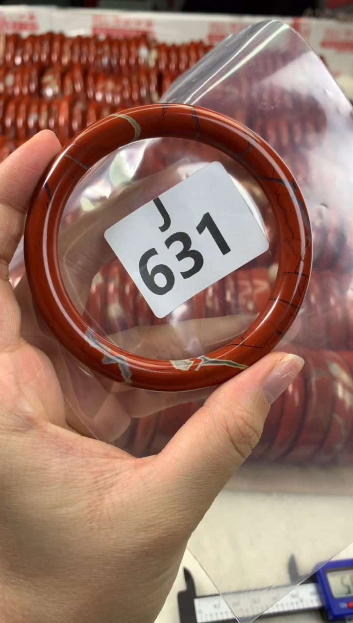 【闪购商品】碧石红碧石手镯J未镶嵌631-62