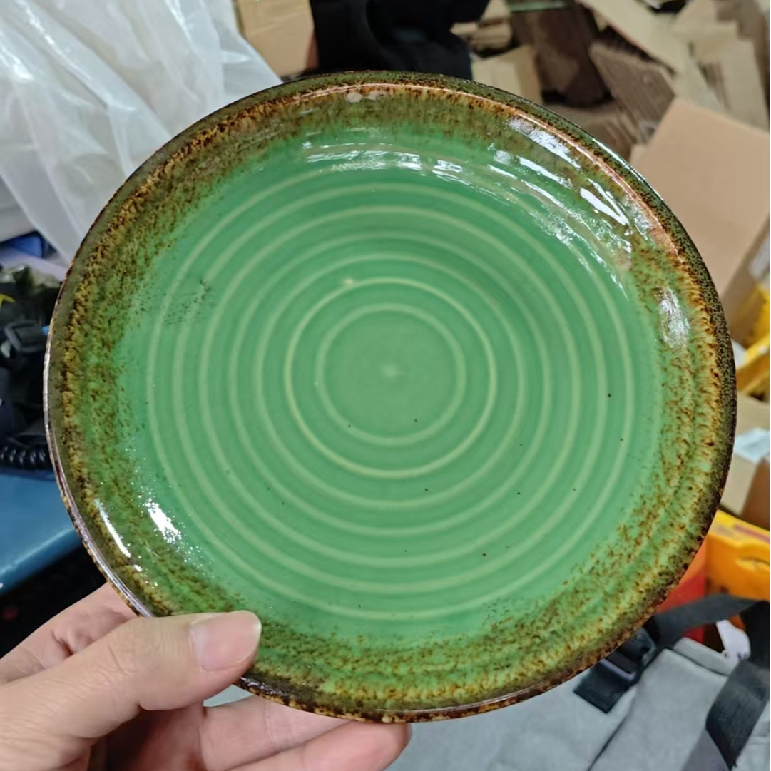 国营老瓷，微瑕介意勿拍，帝绿盘1只