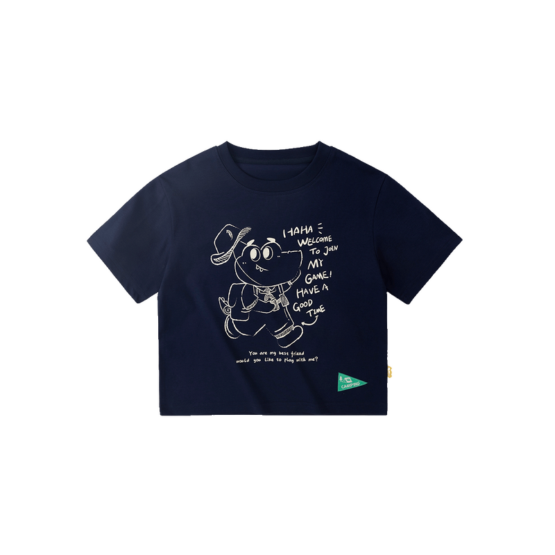 【现货】嘟嘟家宝宝T恤夏季新款儿童短袖上衣帅气童夏装F4BDT004