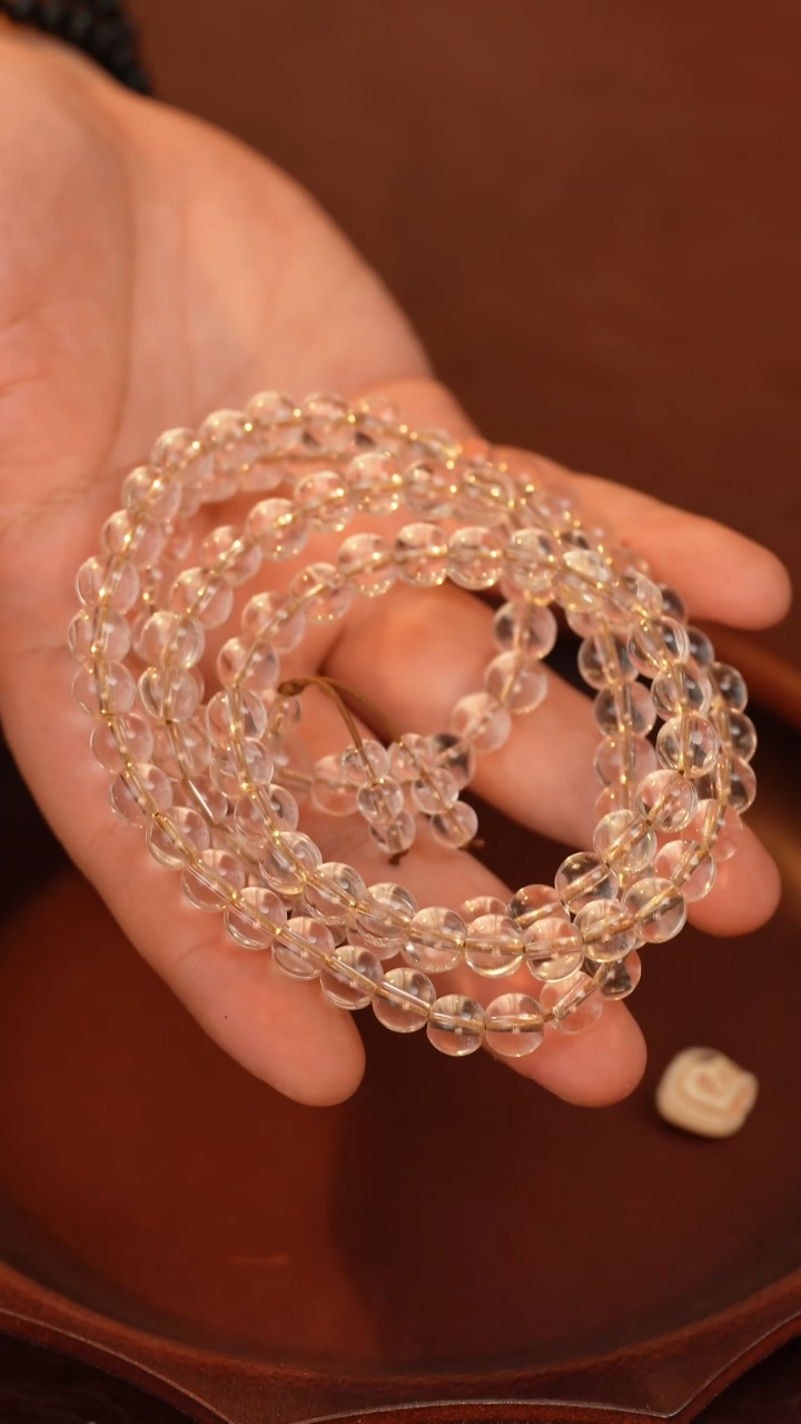 【闪购商品】柏香籽/百香籽吊坠  新水晶108