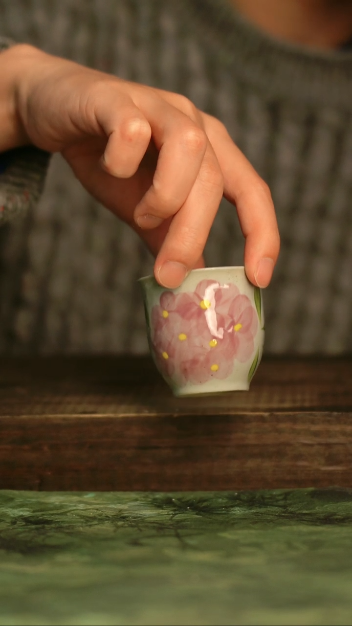 手工手绘瓷器青诗集手工手绘瓷器