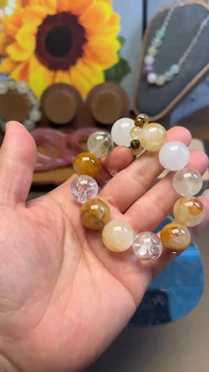 未镶嵌手链水晶1