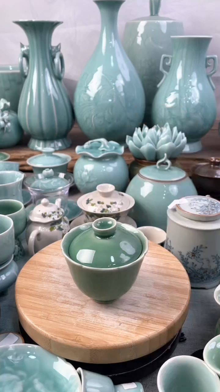 【闪购商品】特价福利 微瑕 慧仙青瓷