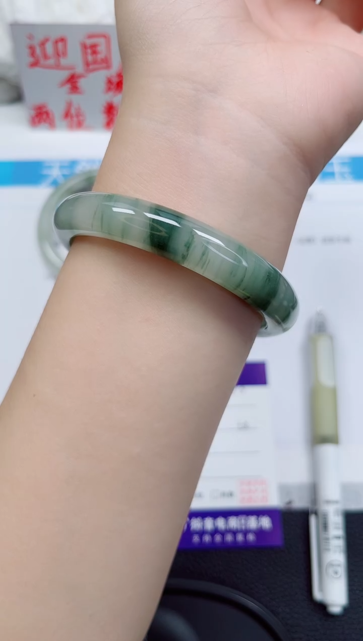 未镶嵌手镯石英质玉203-58/59