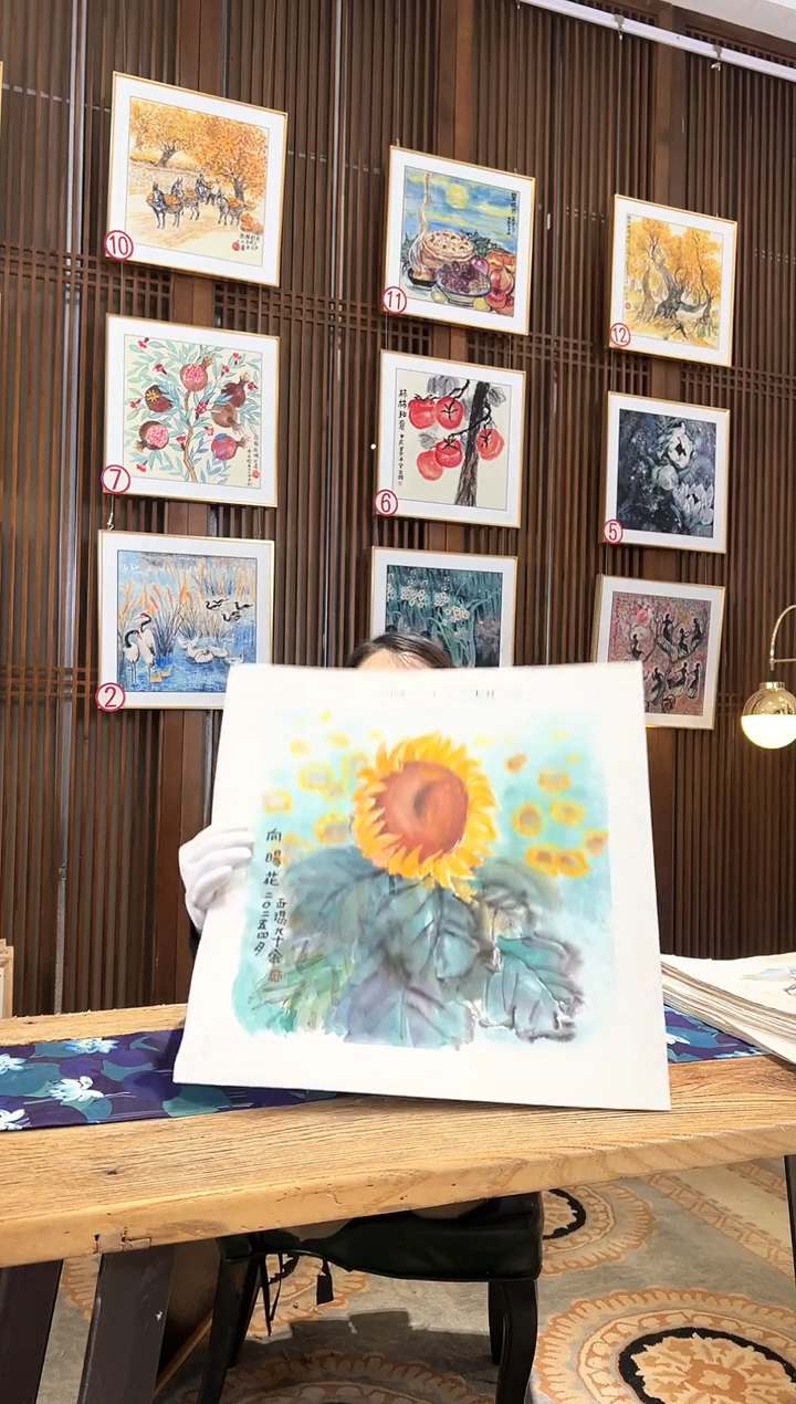 版画版画耿玉琨名章限量版画S