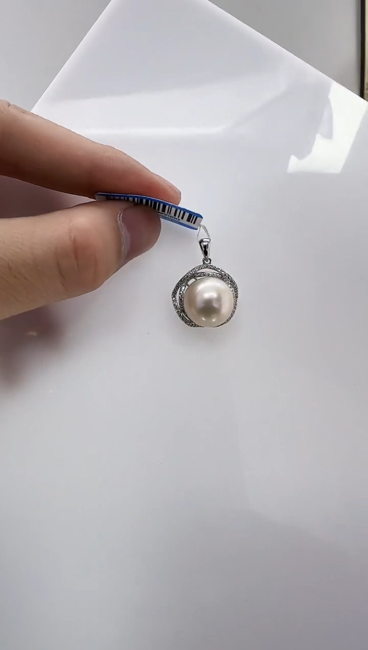 【闪购商品】淡水珍珠DA银S925镶嵌b372 珍珠13