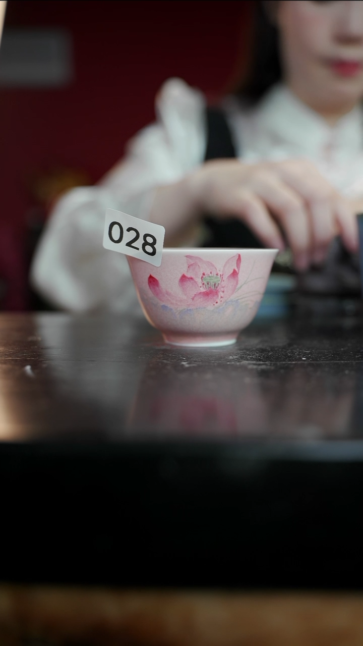 杯等烟雨陶瓷手作主人杯028