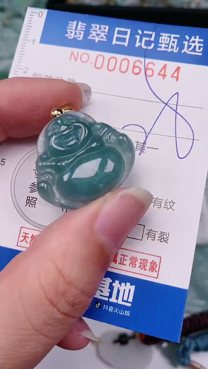 【闪购商品】翡翠颈饰未镶嵌00006644