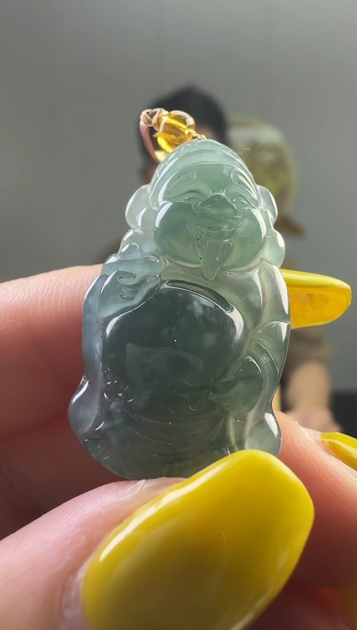 颈饰未镶嵌翡翠天然A货翡翠  多样性随机发其一